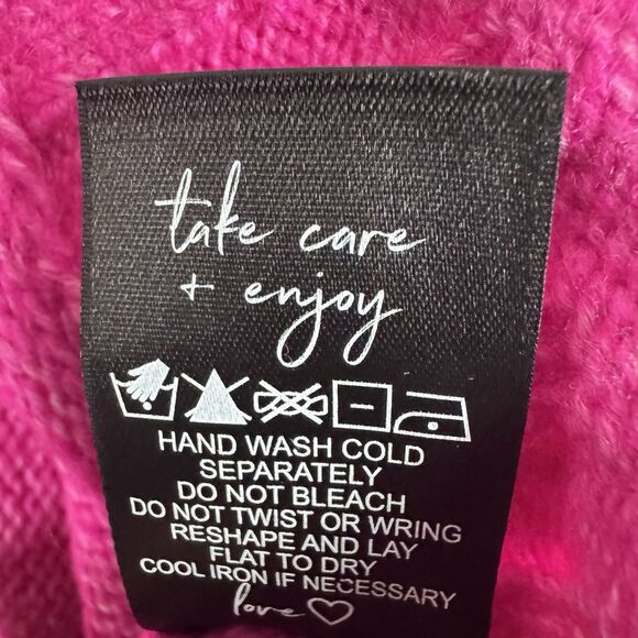 Nic and Zoe Cozy Crush Cardigan Womens Size M/L in Pink Orchid Petal Lagenlook - Picture 15 of 16